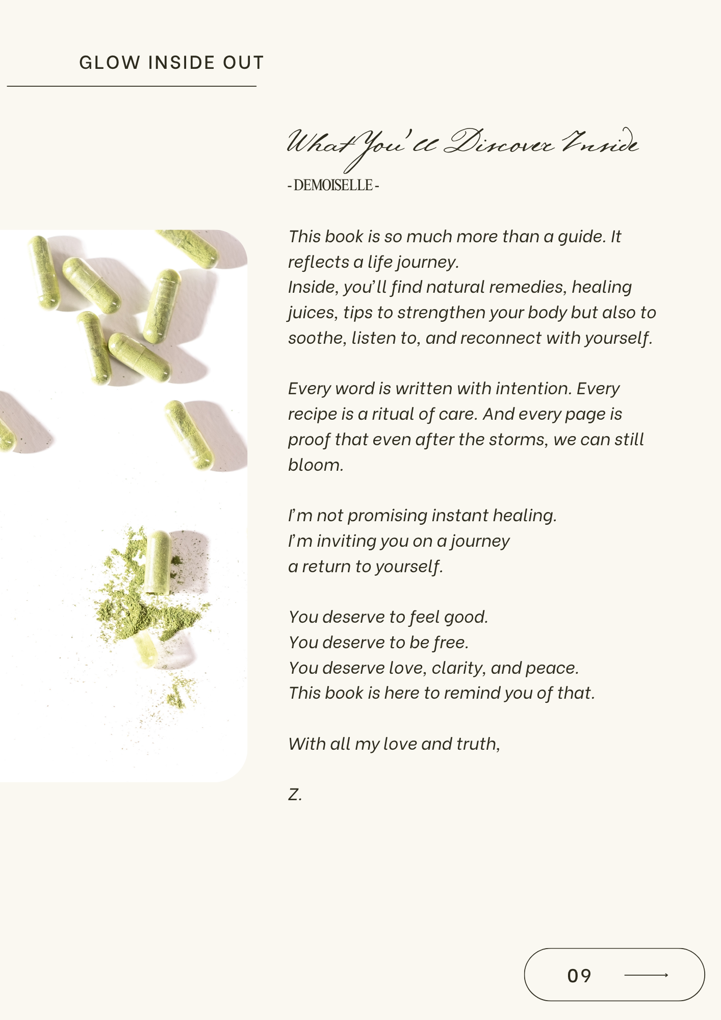 EN - Glow Inside Out – Holistic Guide: Natural Healing, Skin, Wellness & Energy