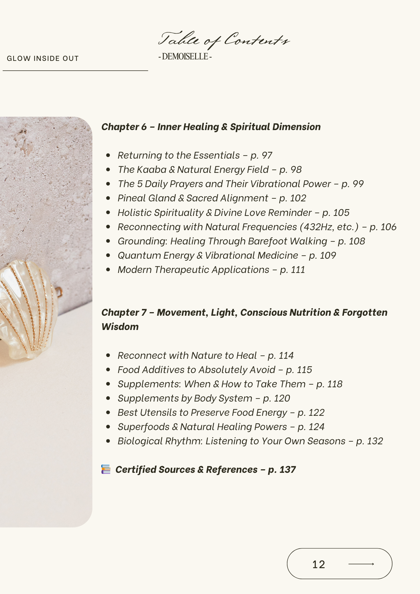 EN - Glow Inside Out – Holistic Guide: Natural Healing, Skin, Wellness & Energy